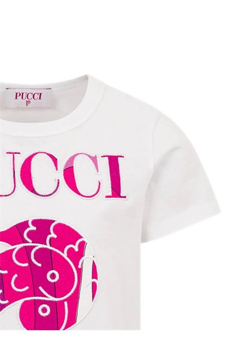 T-shirt con logo EMILIO PUCCI | PY8A01 Z3672100FU